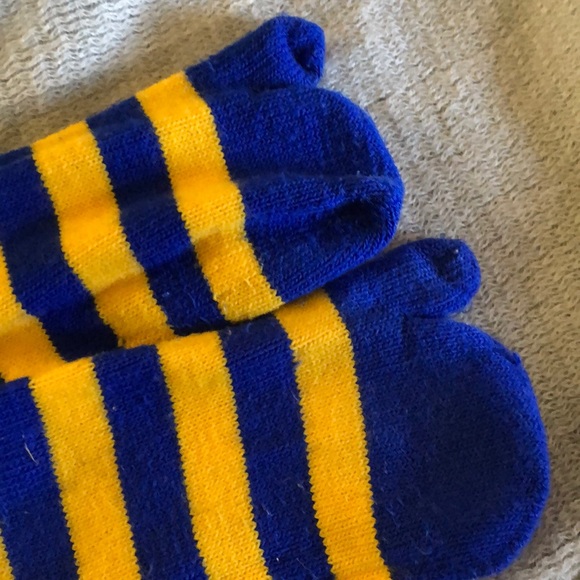 Late 90s Multicolor Toe Socks 2 Pairs - Picture 5 of 5